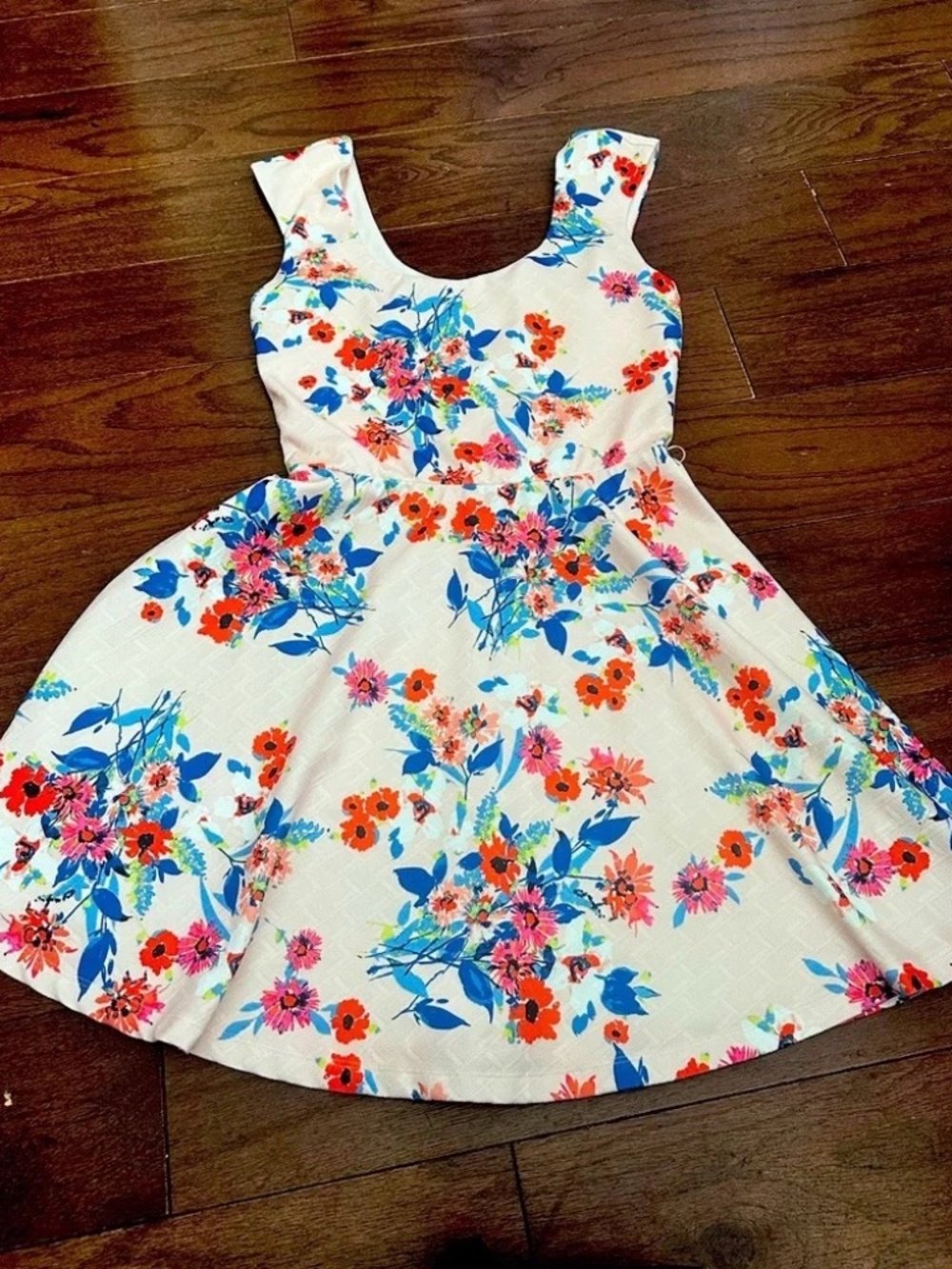 Candies Size Medium M Floral Vacation Mini Dress lot6361